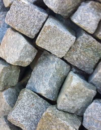 Granitpflaster 14-17cm, grau