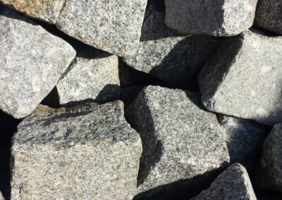 Granitpflaster 14-17cm, grau