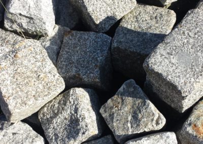 Granitpflaster 14-17cm, grau