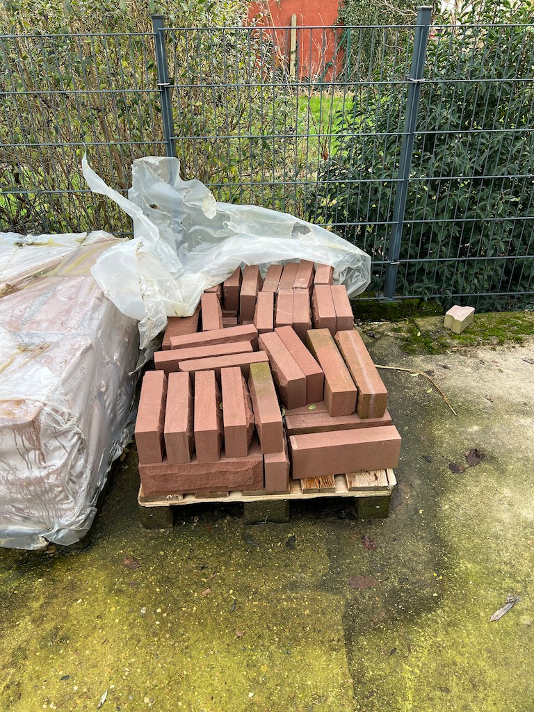 Mainsandstein, neu, rot - verschiedene Produkte Bild 10