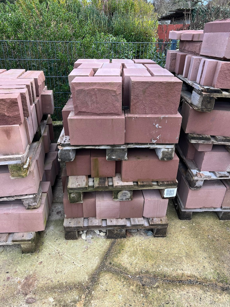 Mainsandstein, neu, rot - verschiedene Produkte Bild 7