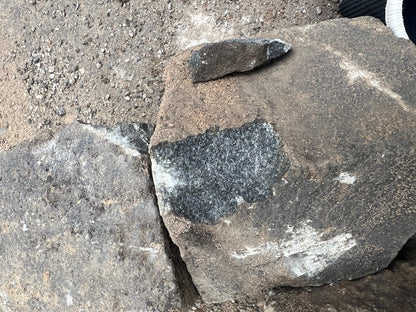 Diabaskleinpflaster 8-11cm gebraucht dunkelgrau/anthrazit